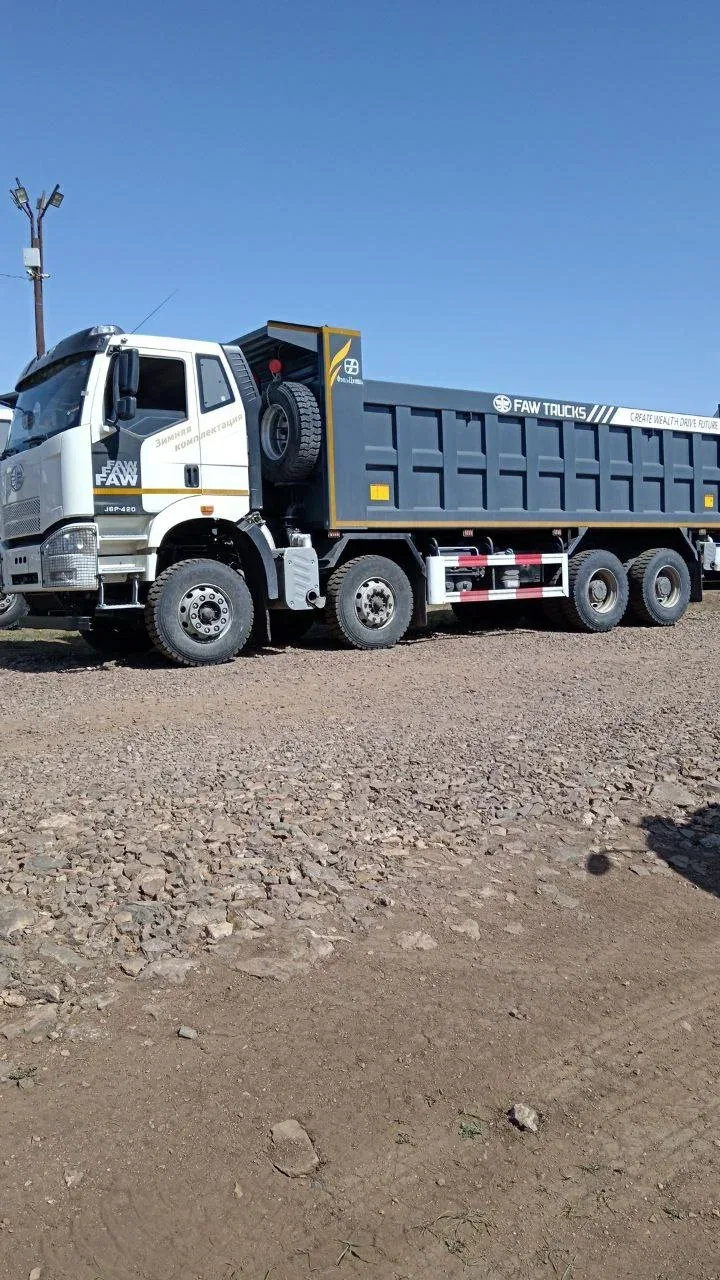 Самосвалы FAW J6P, 2023 г. на шасси 8x4, 420 л.с.

Характеристики:
- Тип ТС: Самосвалы
- Шасси: 8x4
