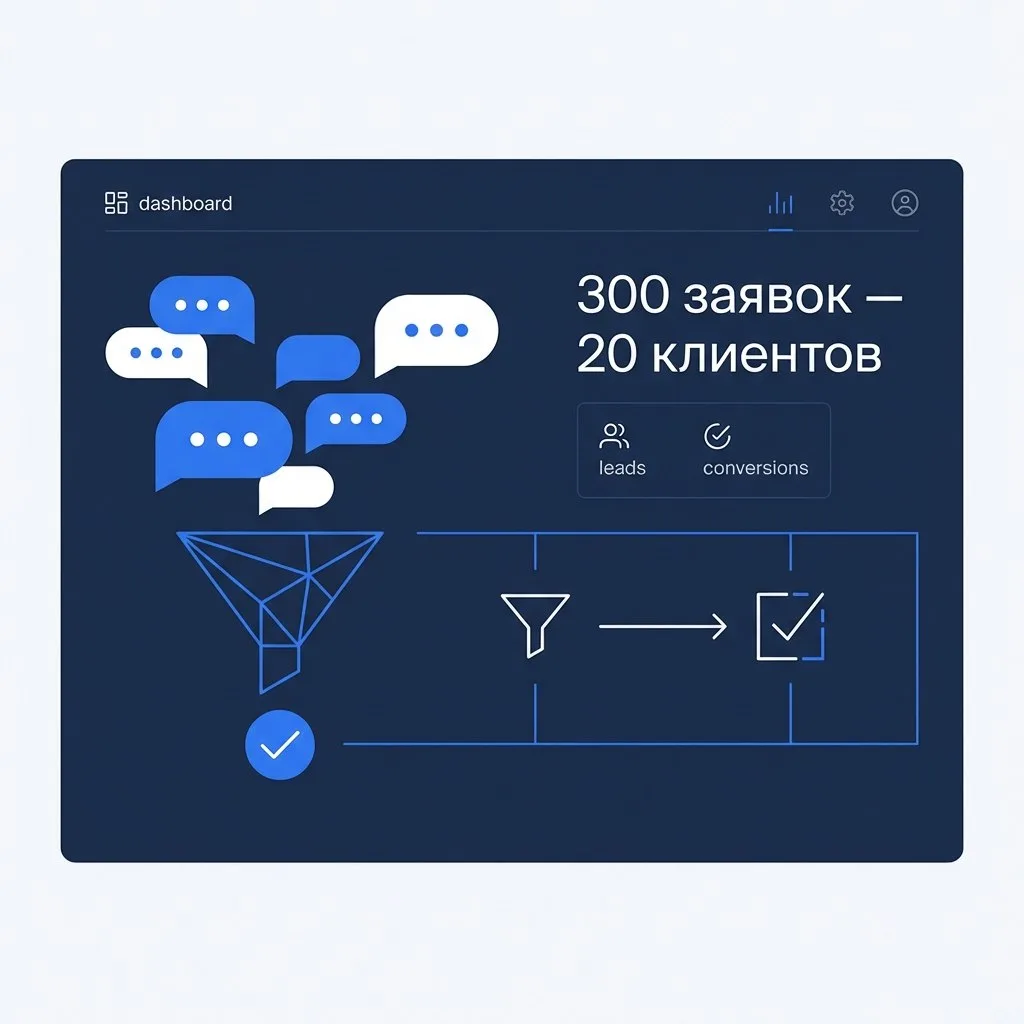 Онлайн-школа, 300 заявок в неделю. Звучит как мечта?

На деле — менеджер тонет. Половина пишет «прос