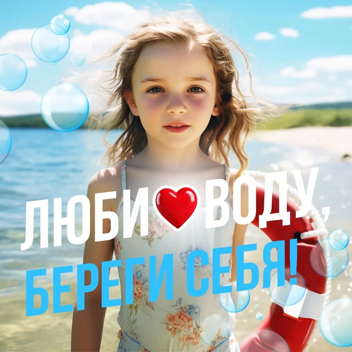 🌊  Вода любит смелых, но бережёт только осторожных

Каждое лето мы видим тысячи счастливых детских 