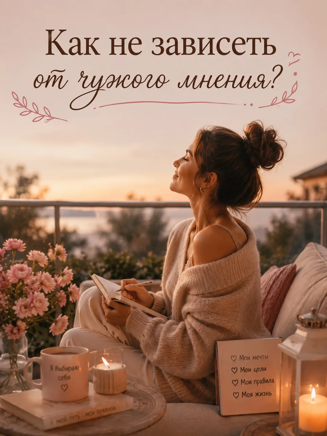 Как не зависеть от чужого мнения?🤍

Чем старше я становлюсь, тем больше понимаю одну простую вещь:
