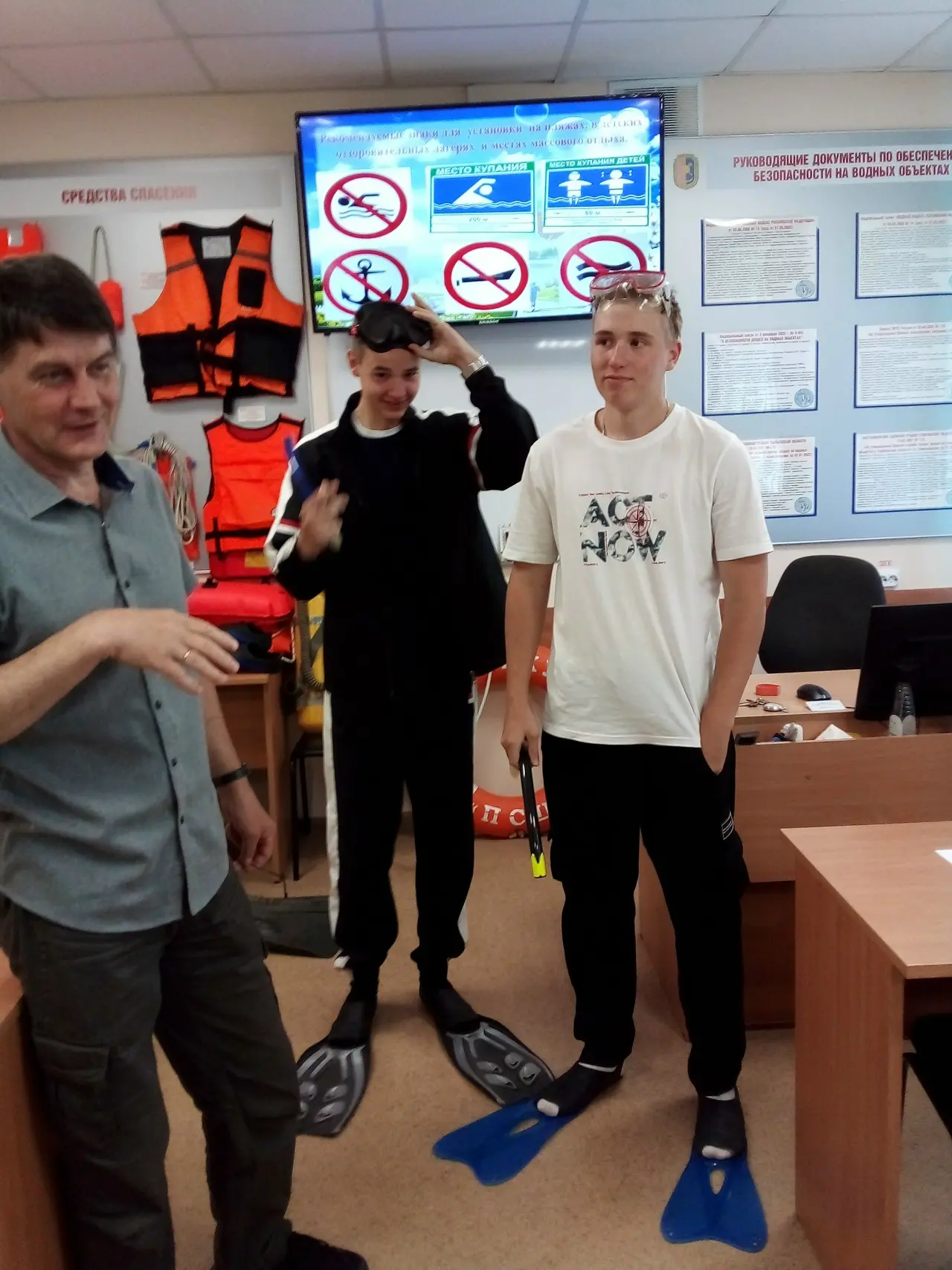 Кадеты 4 курса приступили к обучению по программе "Юный спасатель в "Пожарно-спасательном центре" го