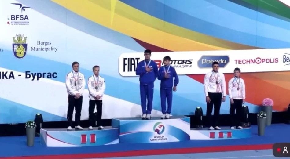 🏆На этапе Кубка мира по спортивной акробатике,  проходившем в Бургасе (Болгария), воспитанник МБУ Д