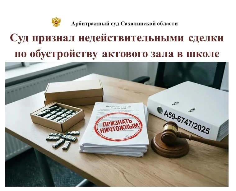⚖⚖Арбитражный суд Сахалинской области рассмотрел иск заместителя прокурора Сахалинской области к МБО