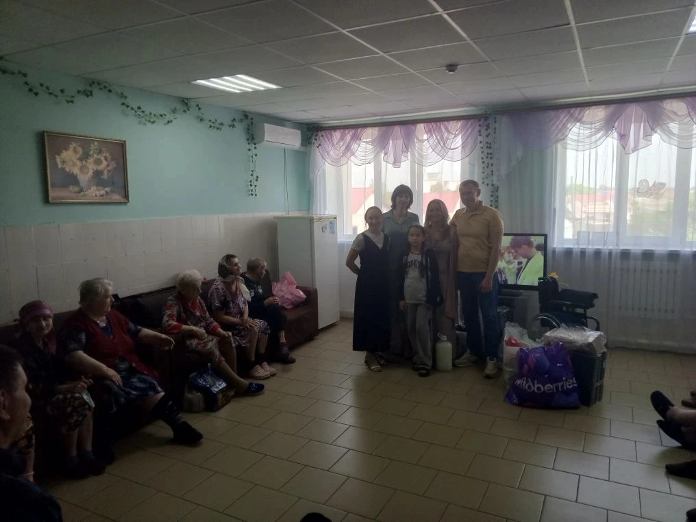 🎉Праздник добра и тепла в стационарном отделении для престарелых и инвалидов.

17 мая в стационарно