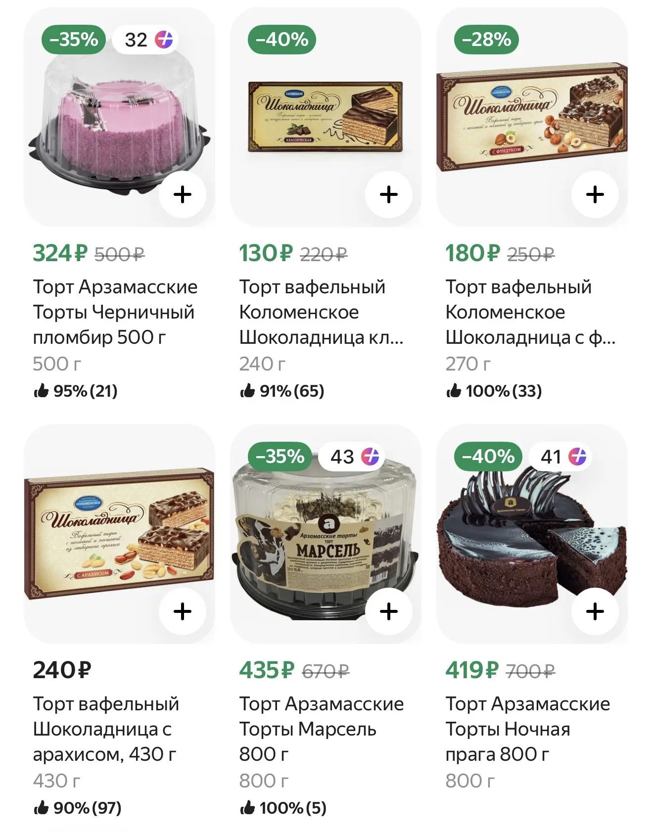 Яндекс еда магнит ! Скидки на торты 🎂