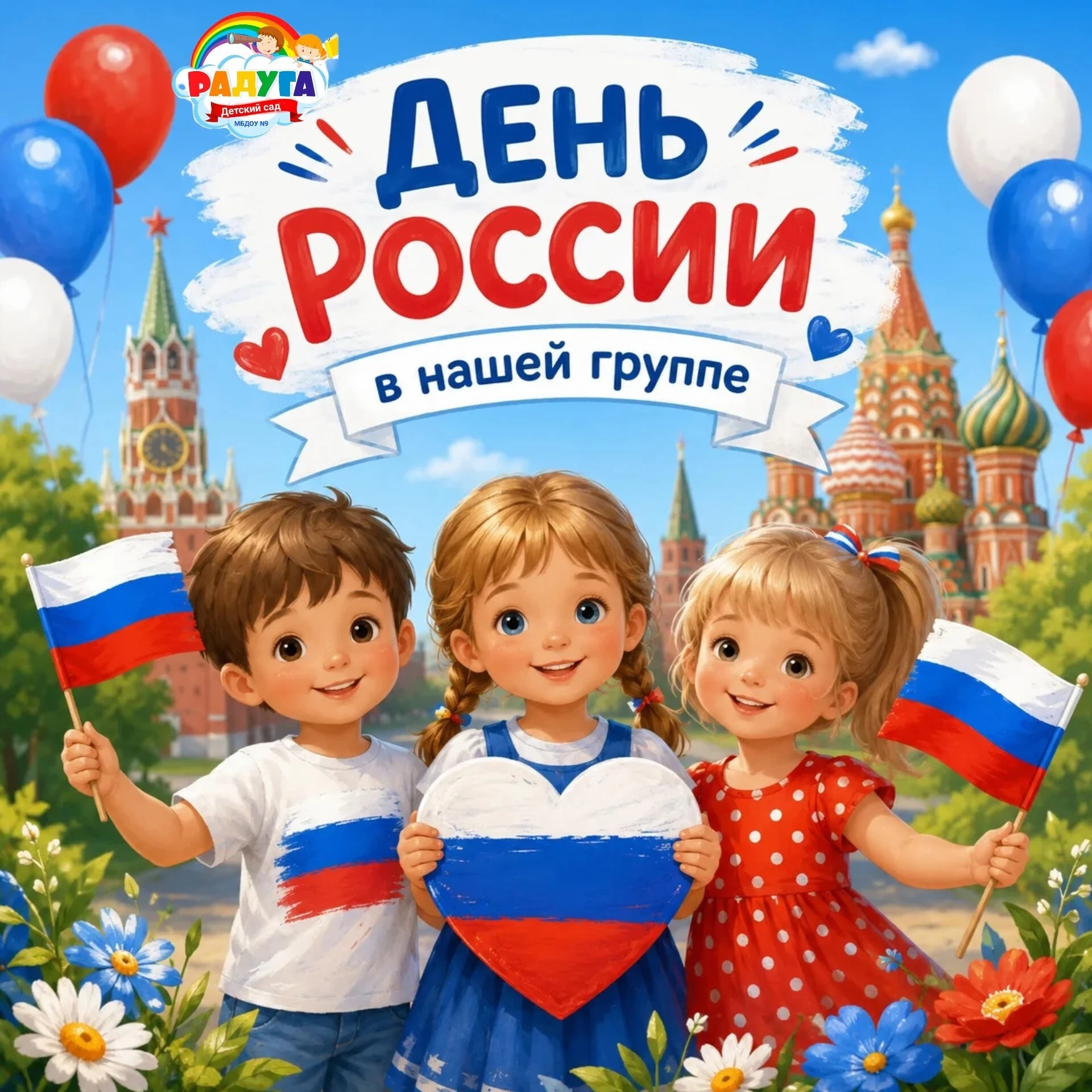 🇷🇺«Россия — Родина моя!»: как мы отметили День России в старшей группе🌼🎉

🇷🇺Накануне важного г