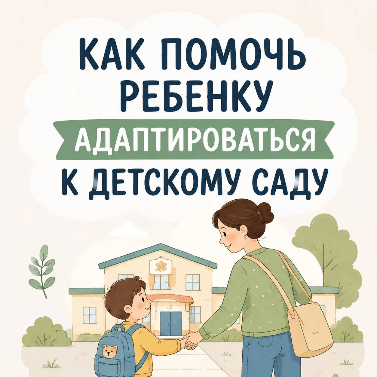 Как подготовить ребенка к детскому саду?
Читайте рекомендации педагога-психолога здесь.