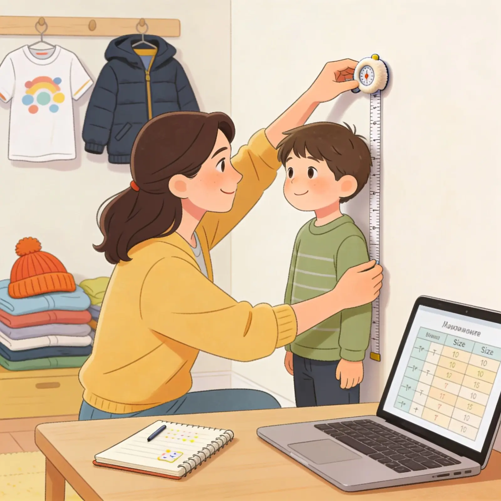 КАК ПОДОБРАТЬ РАЗМЕР ДЕТСКОЙ ОДЕЖДЫ В ИНТЕРНЕТ-МАГАЗИНЕ👕📏👶✨

Покупать одежду ребёнку онлайн — это