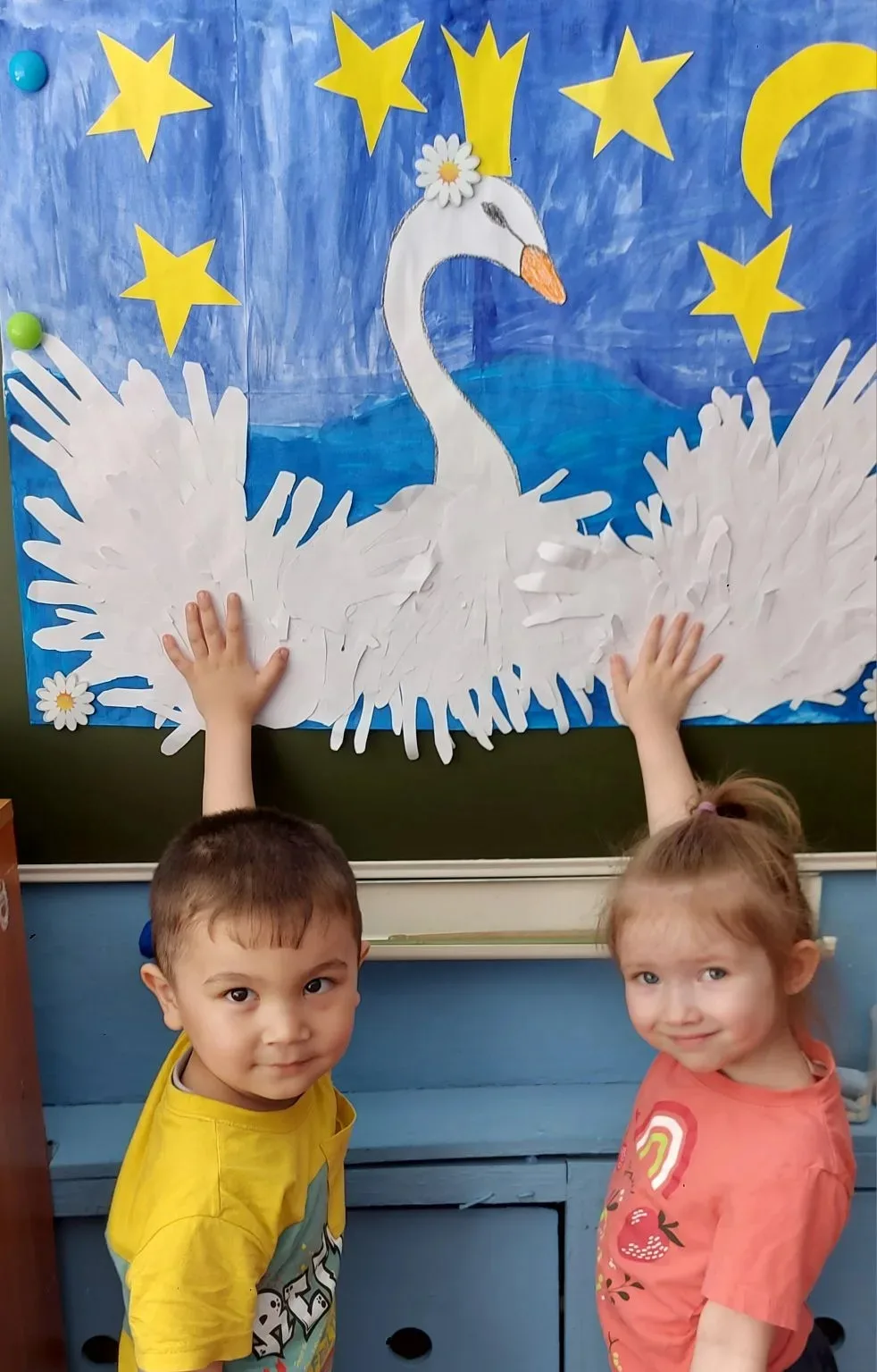 На кануне дня рождения А. С. Пушкина с воспитанниками группы 14 были прочитаны его произведения, а т
