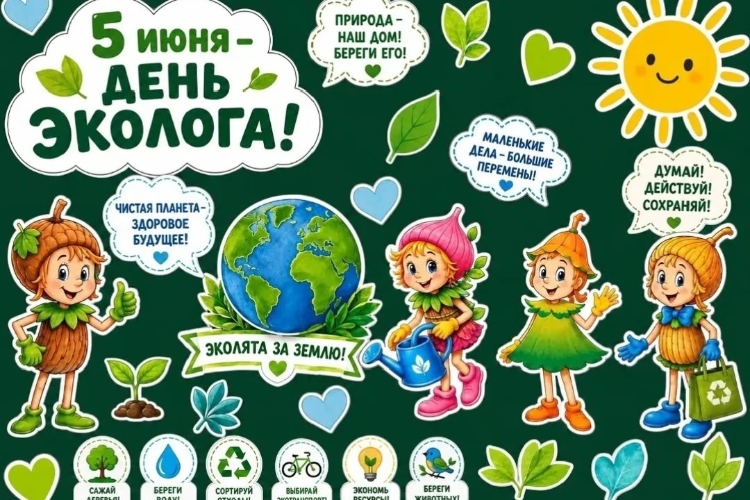 5 июня во всём мире отмечается День эколога — профессиональный праздник людей, которые заботятся о ч