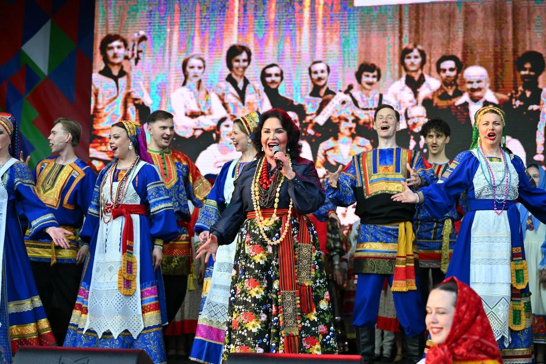 Пятый фестивальный день 20-го Всероссийского марафона «Песни России» по Калужской области расцвёл в 
