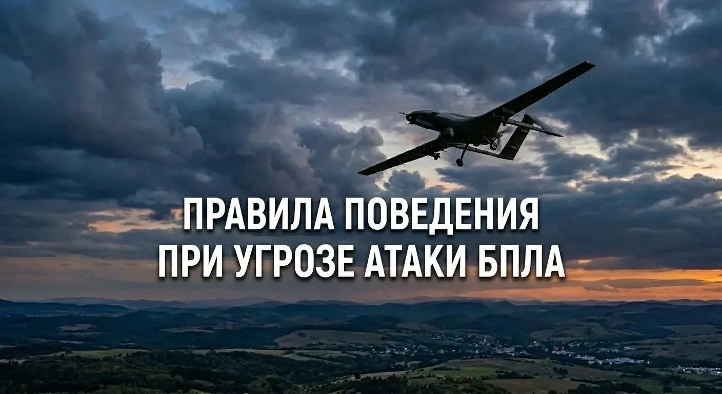 🔴 ВАЖНО: Безопасность при угрозе атаки БПЛА

Вчера ночью над Нижегородской областью было сбито 30 в