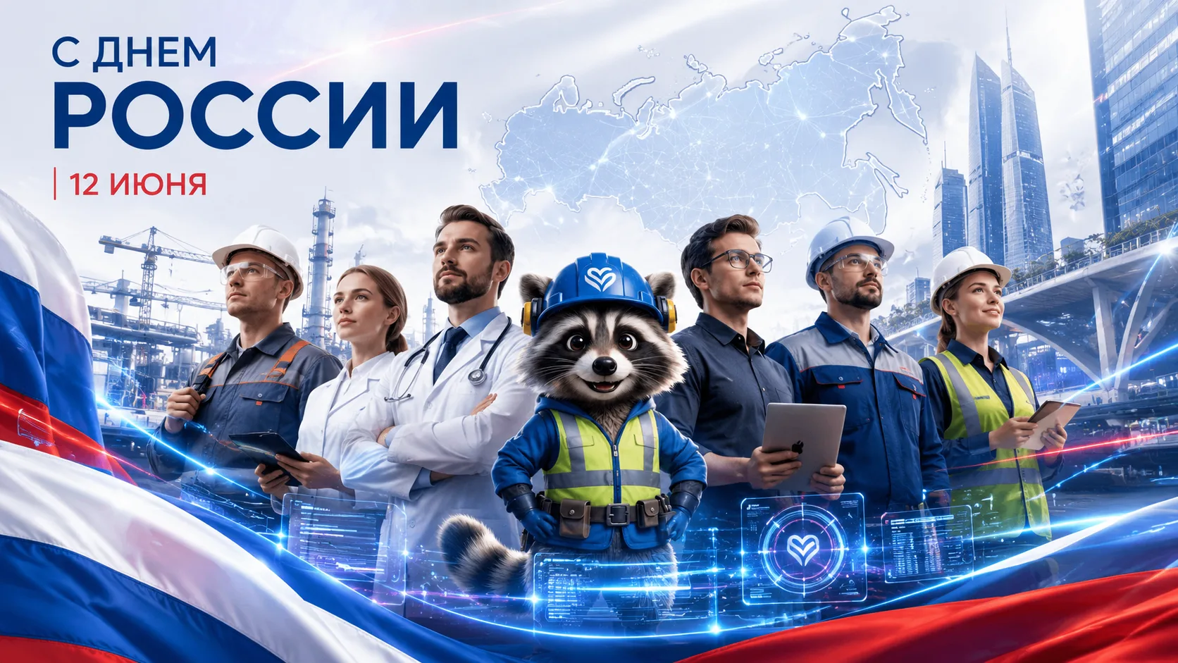 С днем России!

Этот праздник объединяет миллионы людей, которые каждый день своим трудом создают на