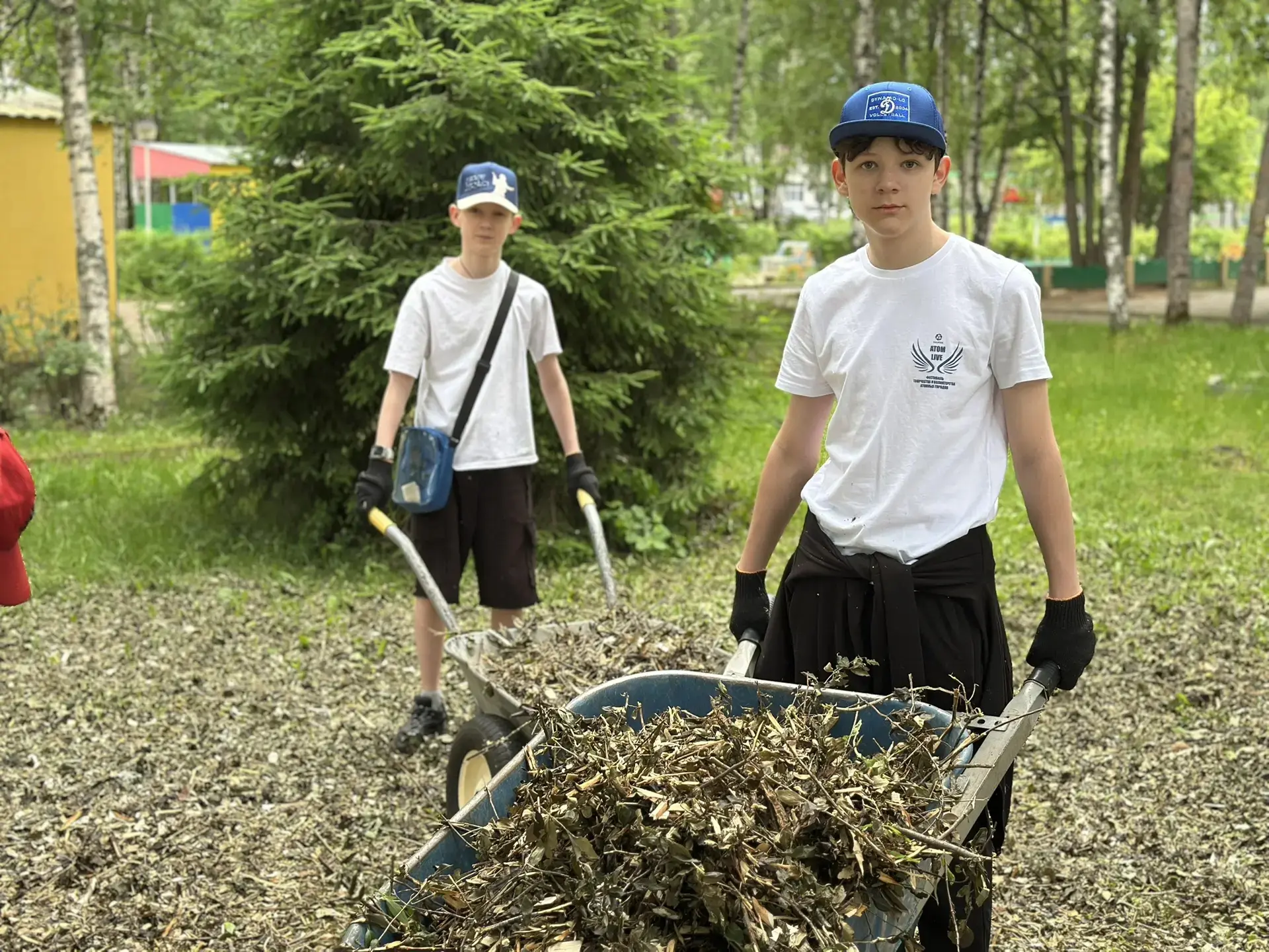 Наш трудовой отряд старшеклассников (ТОС) не перестает радовать нас своей активностью! 💪 Они с энту