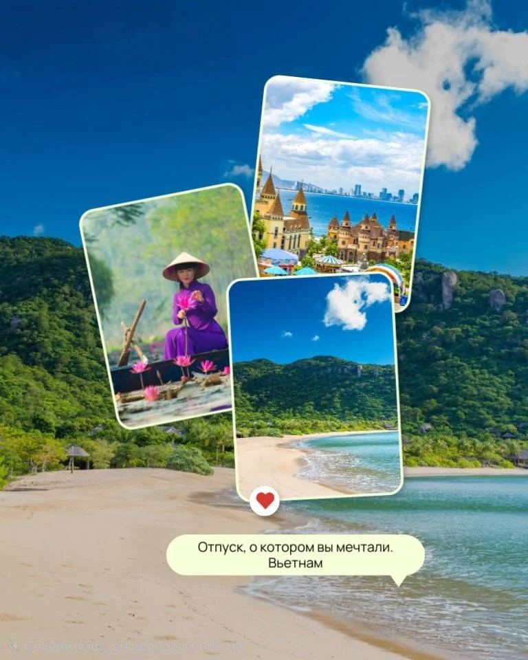 Отпуск, о котором вы мечтали. 📍Вьетнам 🇻🇳

Туры из Красноярска в Нячанг:

🛫 13 июн 2026, 11 ноче