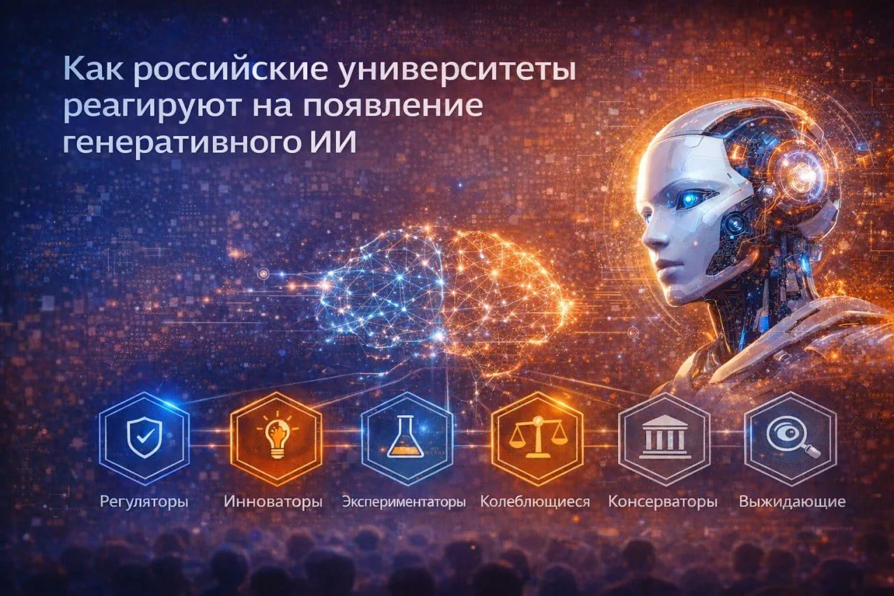Как российские университеты реагируют на появление генеративного ИИ: типология институциональных стр
