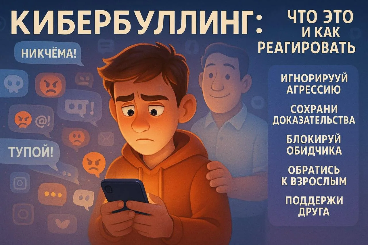 Общение в соцсетях может обернуться неприятными вещами, которые обижают и ранят. Это называется кибе