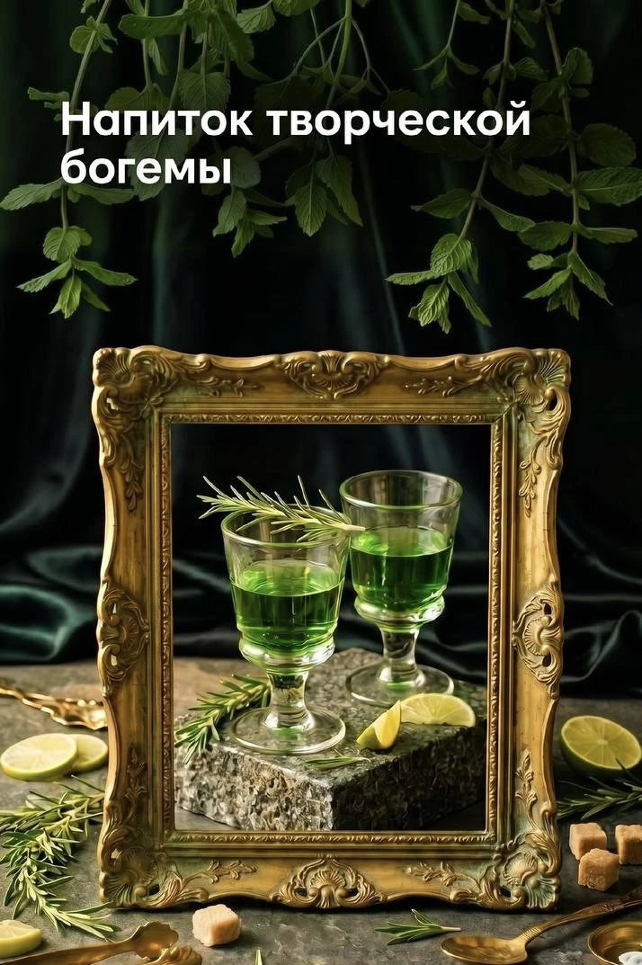 Как абсент стал частью творчества своей эпохи 🎨

Его называли «зелёной феей», а среди поклонников б