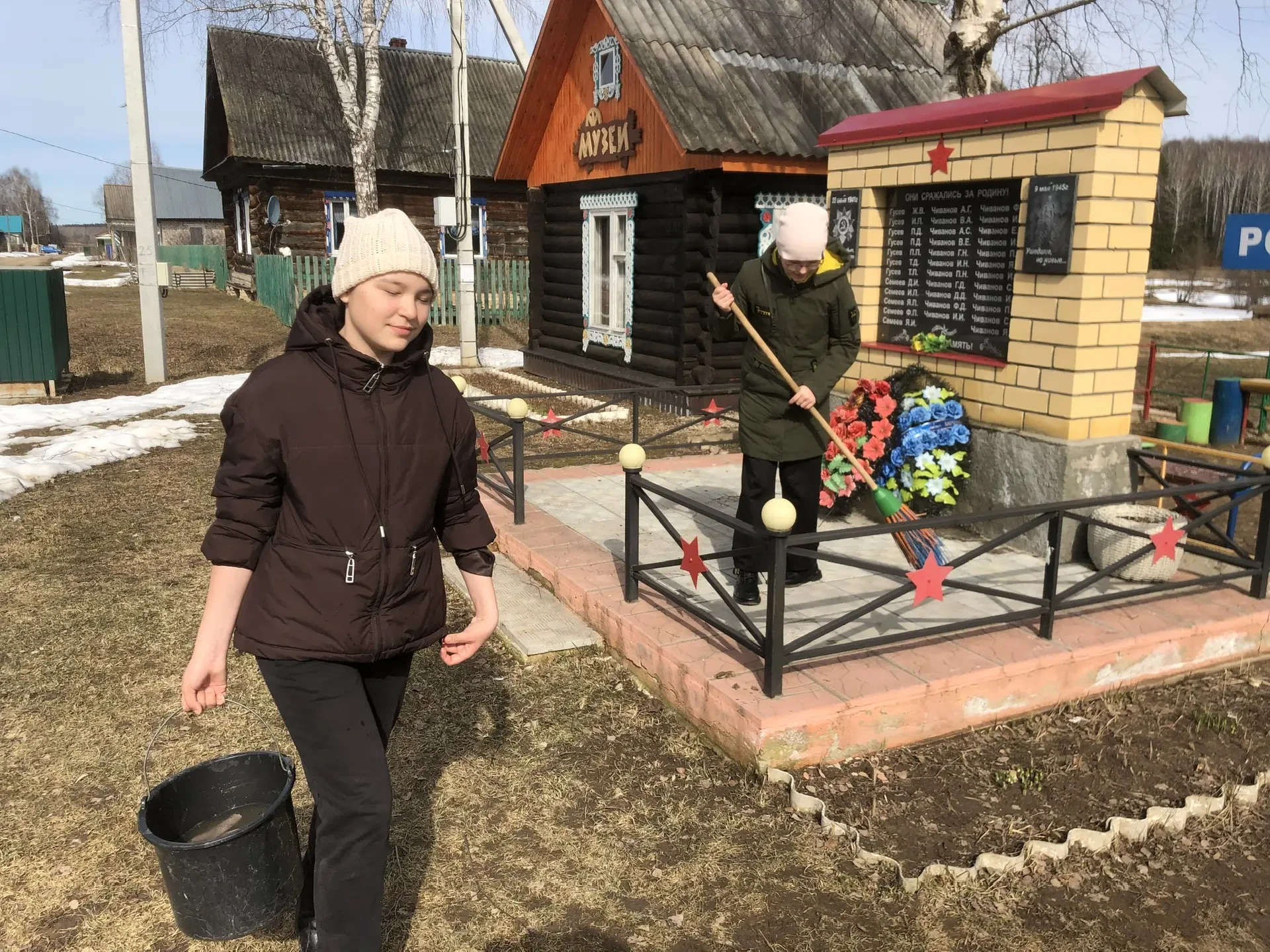 Реализация патриотических событий. 14 апреля в  рамках Дня памяти жертв геноцида пятиклассники прове