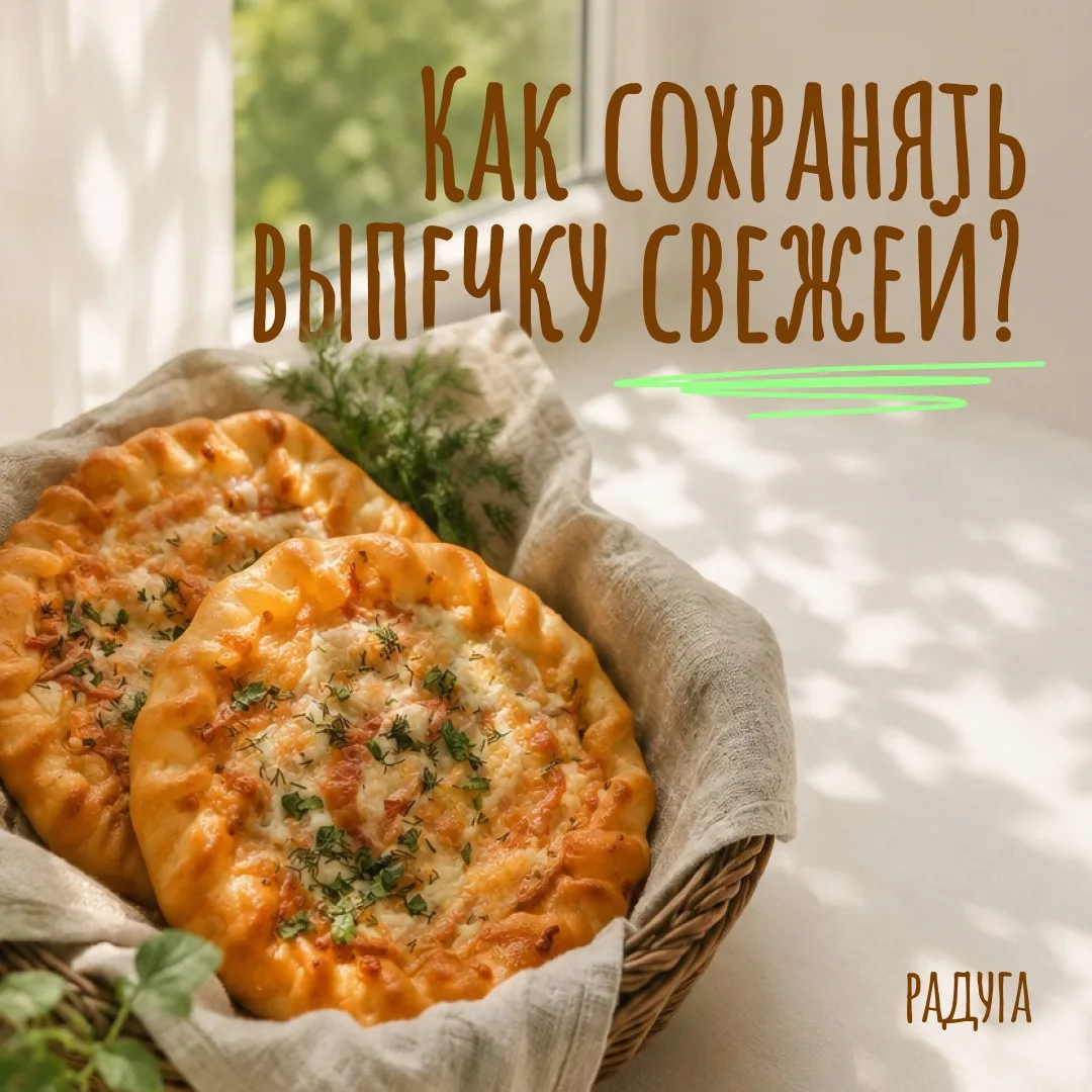 ☀️ Лето — прекрасная пора, но высокая температура и сухой воздух могут быстро лишить любимые пироги 