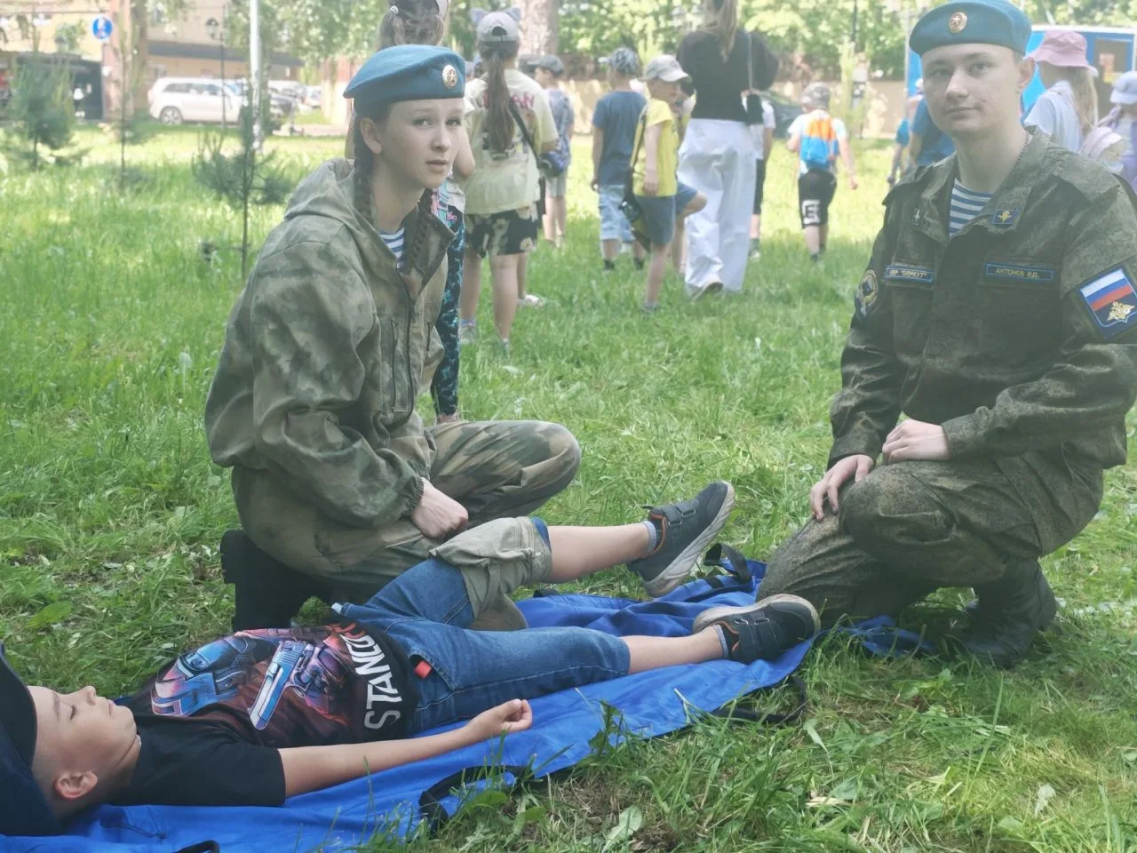 🕵️‍Тропа разведчика в парке Берендеевка

🕘На этой неделе наша команда педагогов и воспитанников за