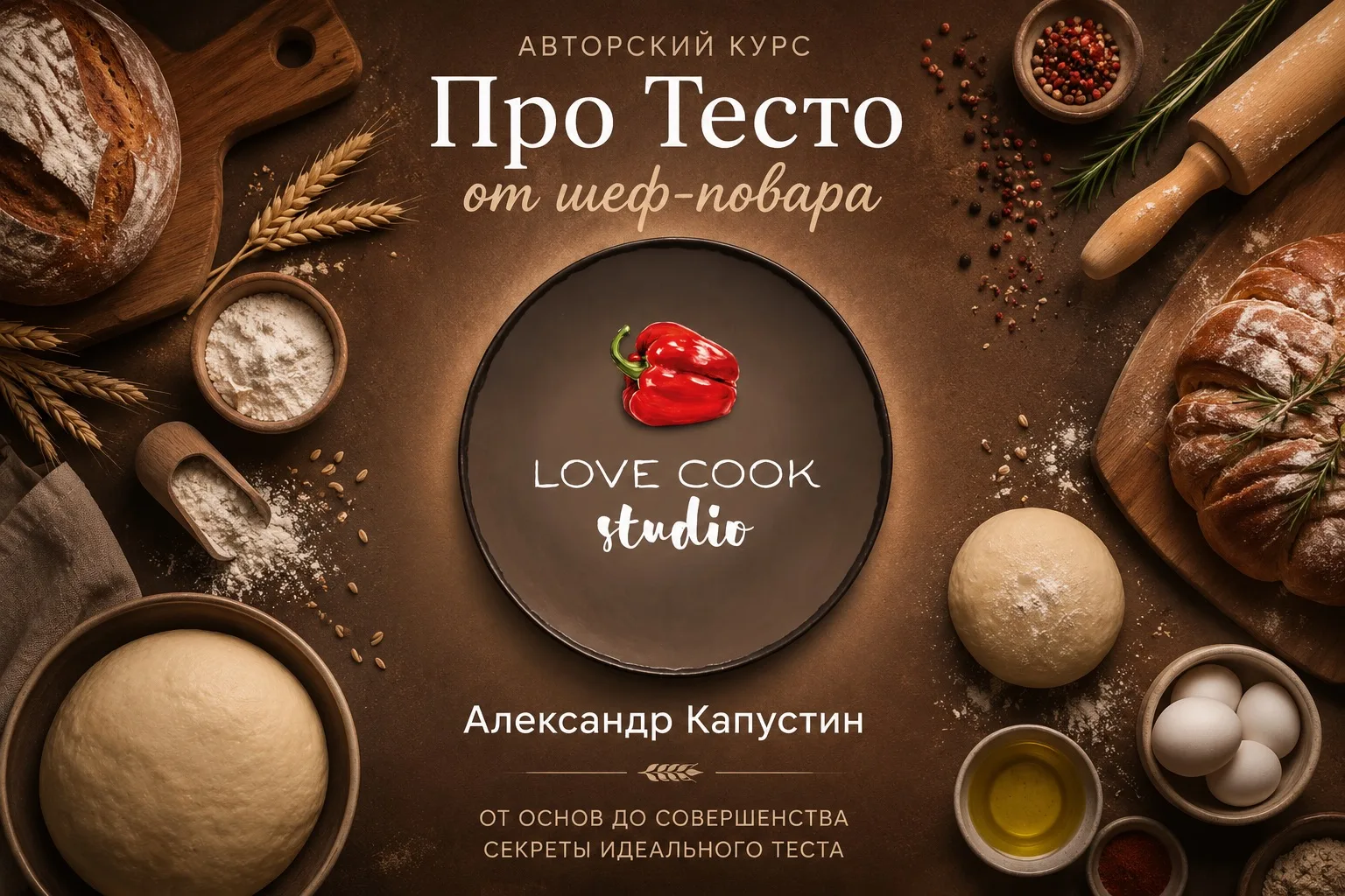 Кулинарная онлайн школа сегодня открывает свои двери для вас!

В первом курсе 12 уроков с авторскими