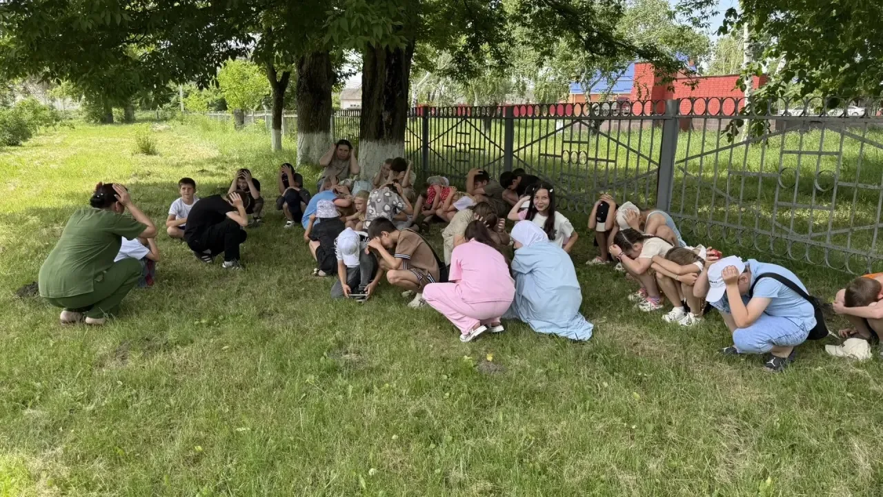 В пришкольном лагере «Дружба» при МБОУ СОШ №6 прошли плановые учения и комплексные мероприятия по ан