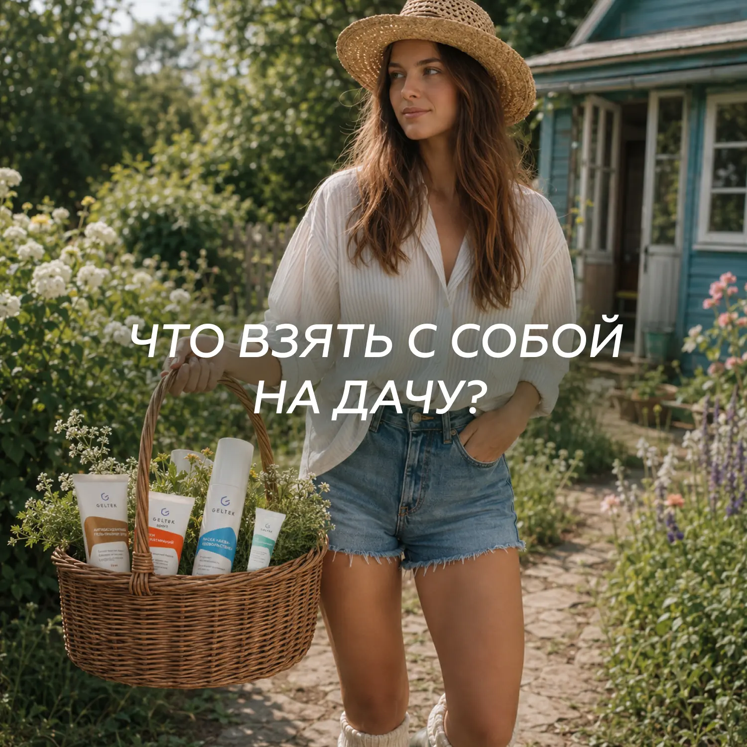 Дачный сезон в самом разгаре! 

Солнце, свежий воздух, грядки, шашлыки, долгие прогулки. Ну и конечн