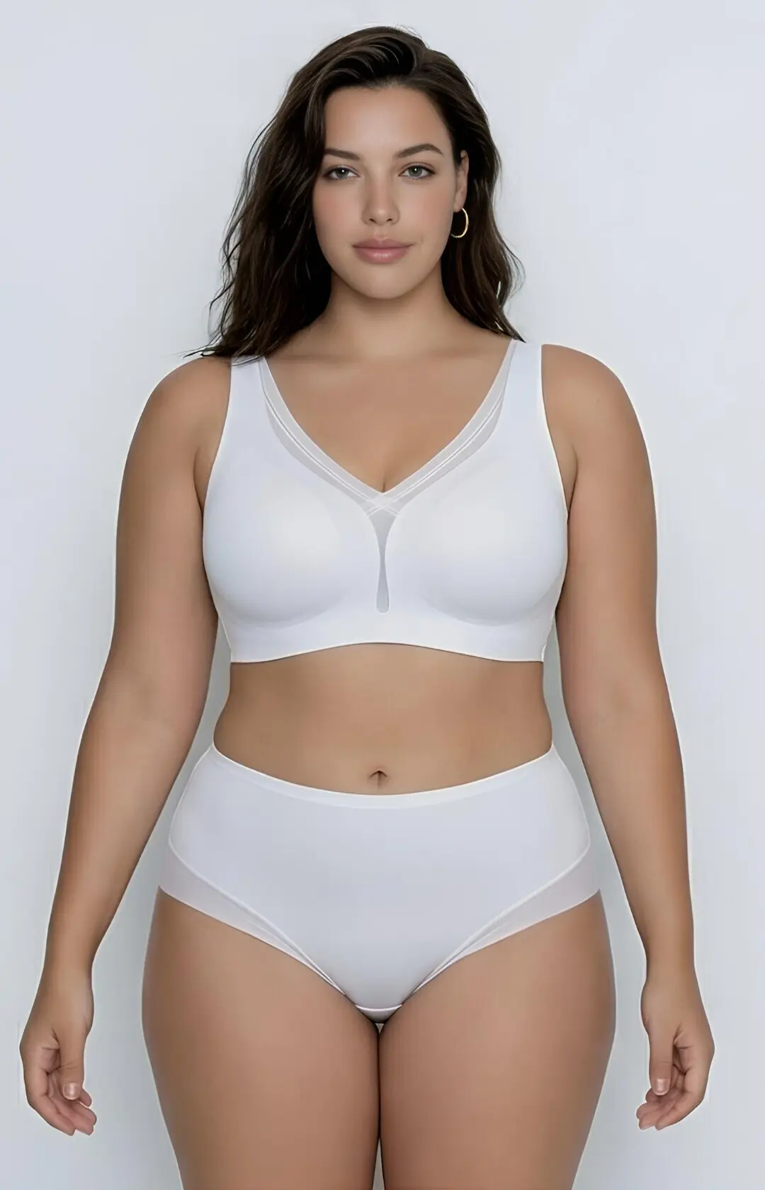 Коллекция женских бесшовных топов, размеры L, XL, 2XL, 3XL, 4XL, 5XL цена 1770 ₽.