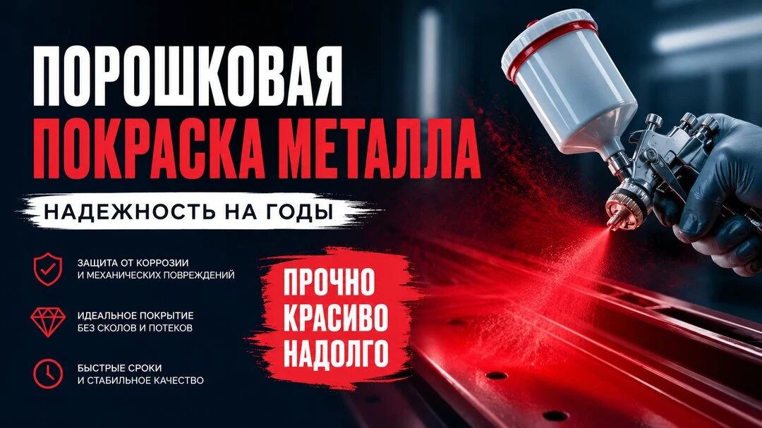 Порошковая покраска металла от производителя

Любые изделия из металла. Стойкое покрытие, десятки цв