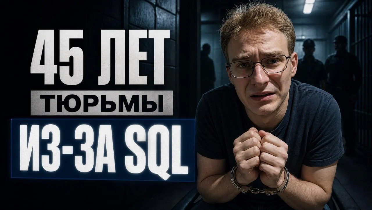 ⚡️ 45 лет тюрьмы за DROP TABLE и взлом GitHub через VS Code

15-ый выпуск еженедельных IT-новостей