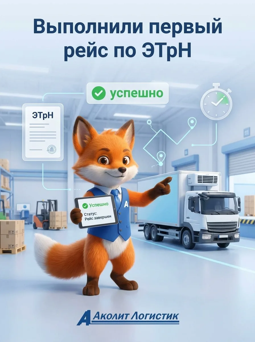 🚛 Выполнили первый рейс по ЭТрН

Еще весной мы рассказывали, что в июне начнем тестировать электрон