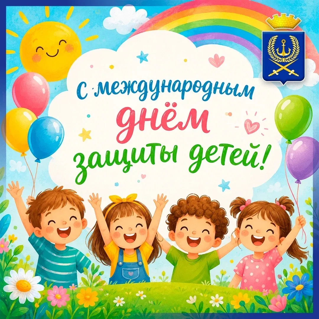 Сегодня мы отмечаем Международный день защиты детей. 

Ребята, пусть ваши каникулы будут безопасными