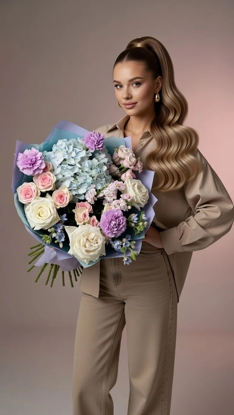 Когда хочется подарить ей целое небо в руках 💙✨