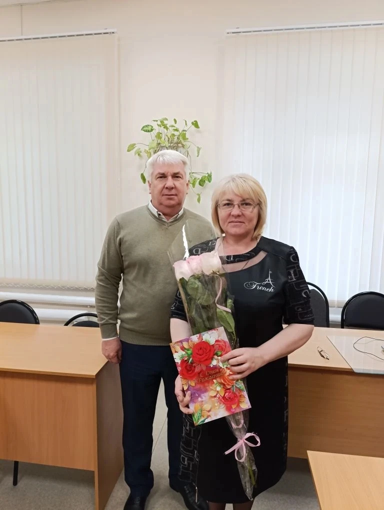 Сегодня Глава муниципального образования "Сергиевское сельское поселение" В. М. Каленников и председ