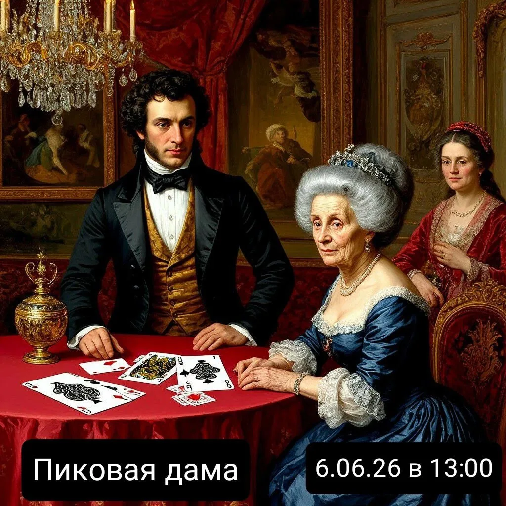 Книжный клуб
"Что наша жизнь? Игра!"

Празднуем 227-летие Александра Сергеевича Пушкина неподалеку о