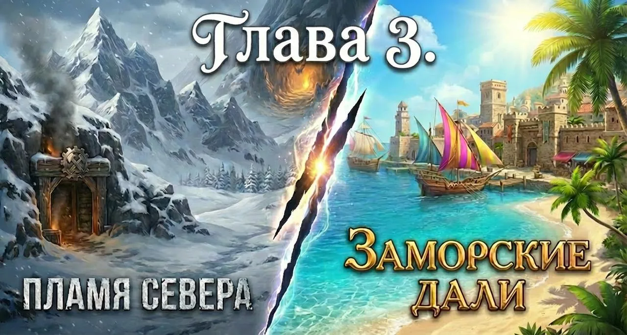 🌐 Анонс обновления. Глава 3: Пламя севера и Заморские дали

Толчки начались ещё в дни, когда 👑🏛 М