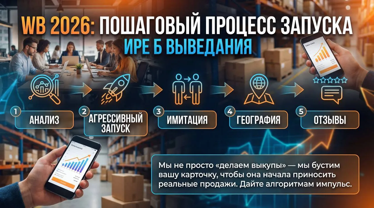🔥 Хочешь резко бустануть продажи на WB уже в первые дни? Читай внимательно.

Сегодня маркетплейсы п