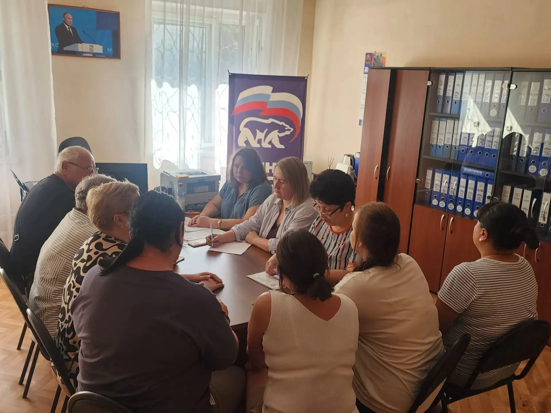 На Местном политическом совете, который состоялся сегодня, были видвинуты кандидаты в депутаты Совет