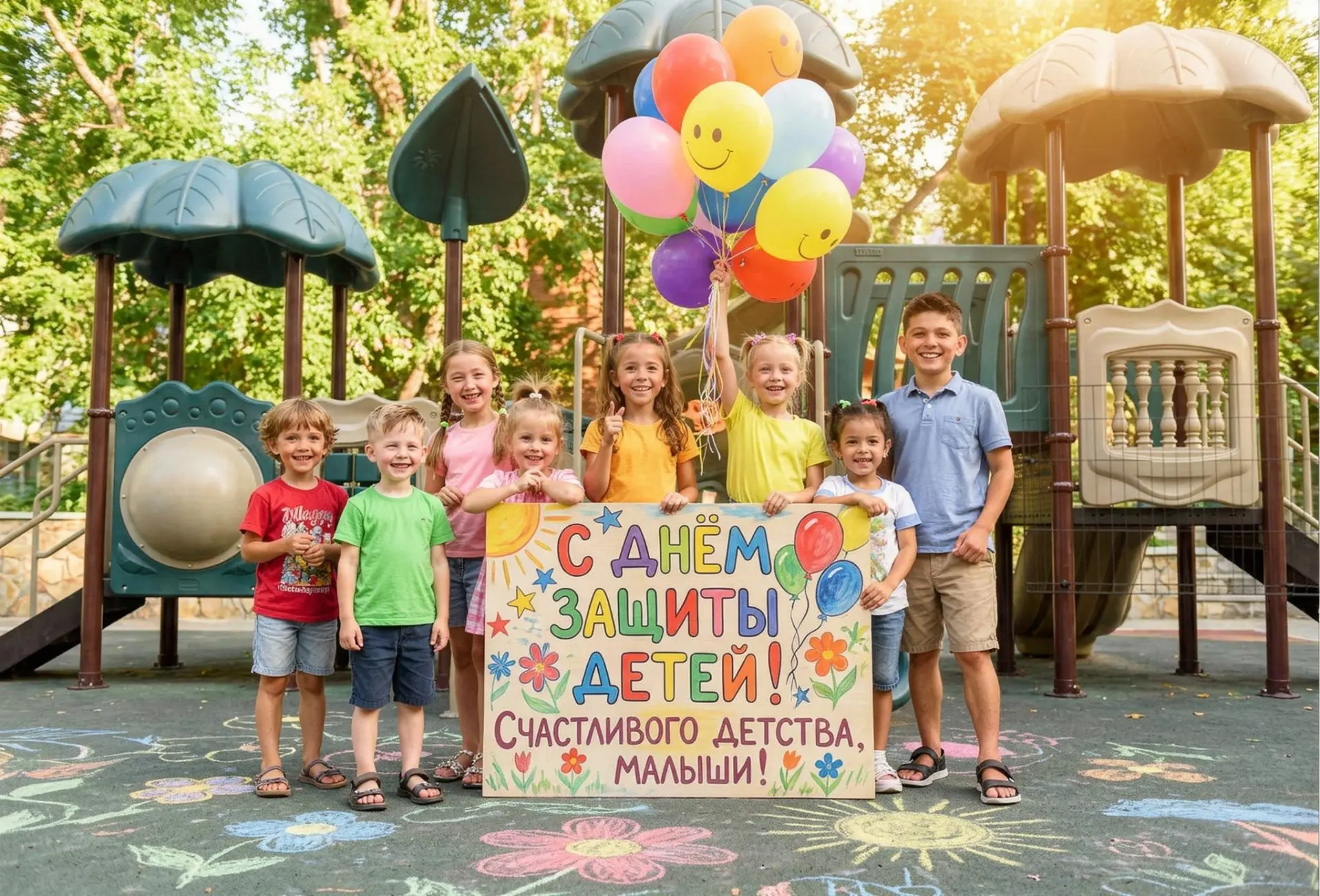 🎈 С Днём защиты детей! 🎈

Дети — это самое большое счастье, наша радость, вдохновение и надежда на