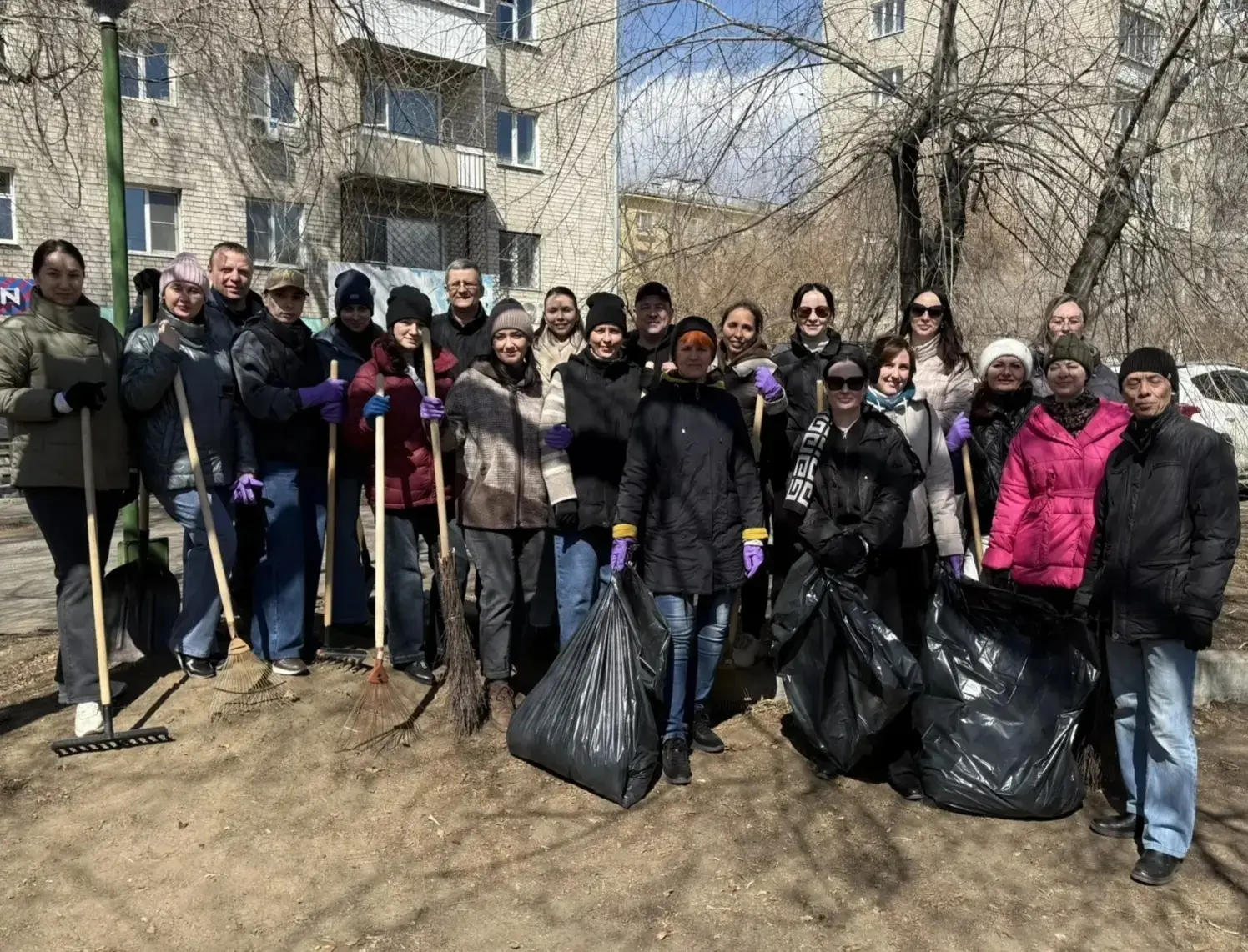 💪 Очередной "праздник чистоты", прошел на неделе по всему городу. Как и подобает истинным сынам оте