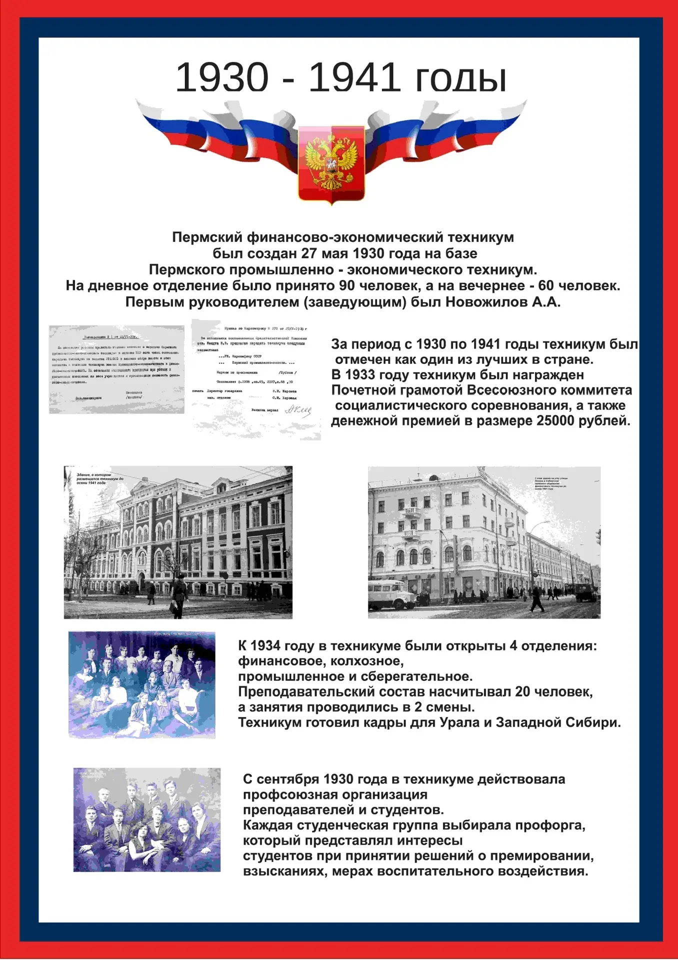 ИСТОКИ. Как начинался Финансово-экономический техникум

📜 Май 1930 года.
Эта дата стала точкой отсч