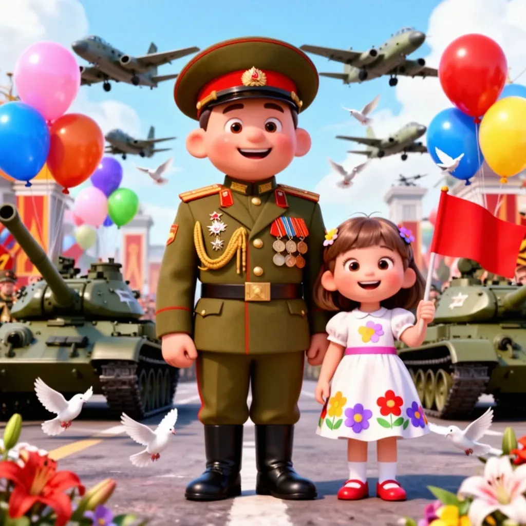От всего сердца поздравляем вас с Днём Великой Победы — 9 Мая! 🎉🎖️💐

Этот священный праздник напо