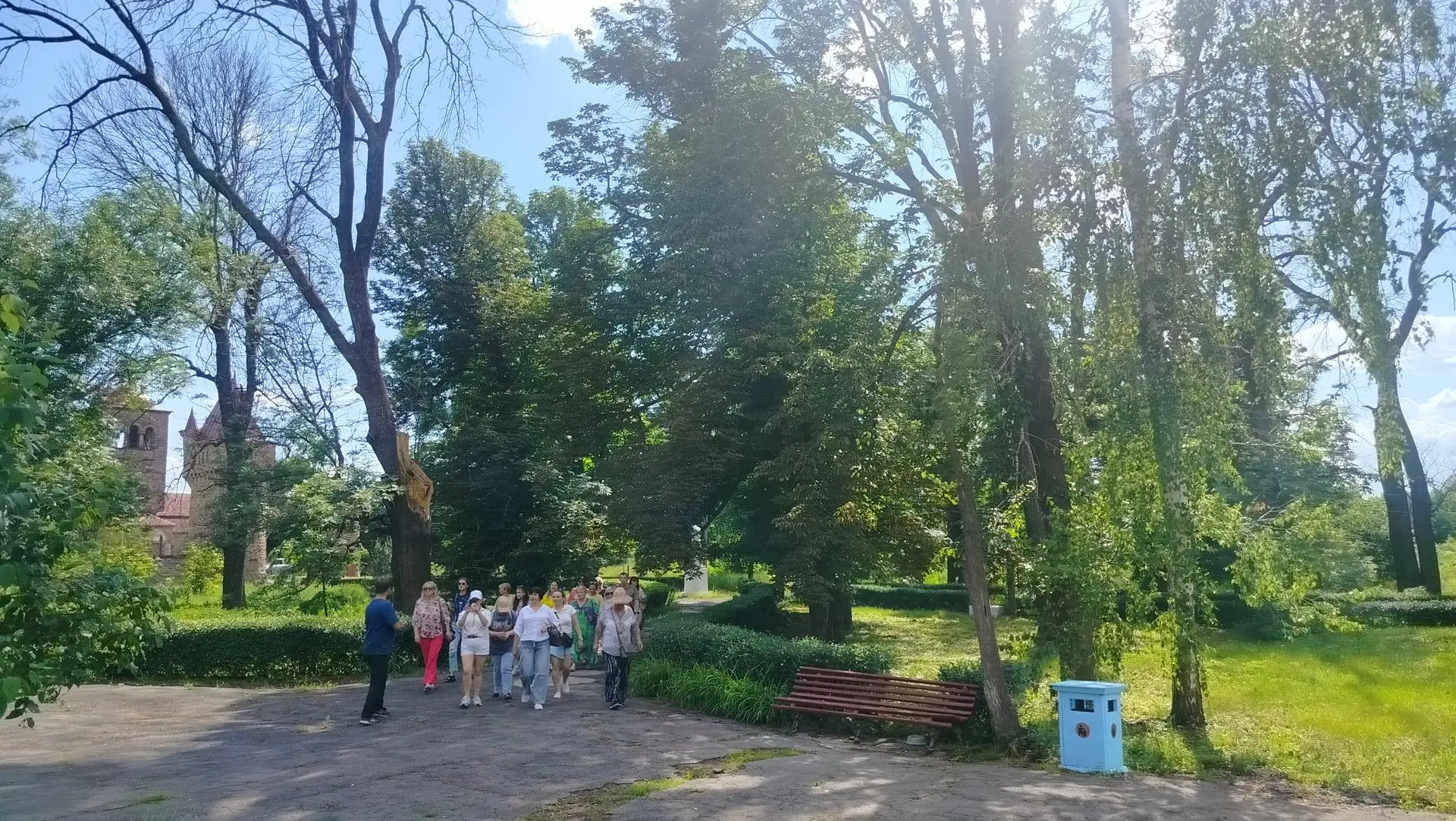 В Музейно-туристическом комплексе "Парк и усадьба Казимира Мсциховского" состоялась экскурсия для го