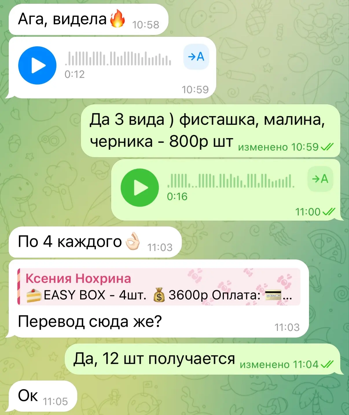 Коротко о том, как продаются корпусные десерты 🤣🙈 

Вчера у меня забрали практически все пирожные,