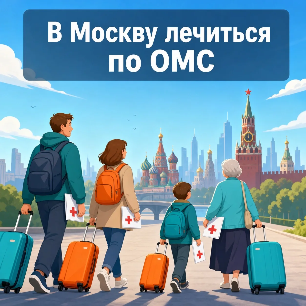 🔥 За чем в 2026 году чаще всего едут в Москву по ОМС
Каждый день нам пишут люди из регионов с одним