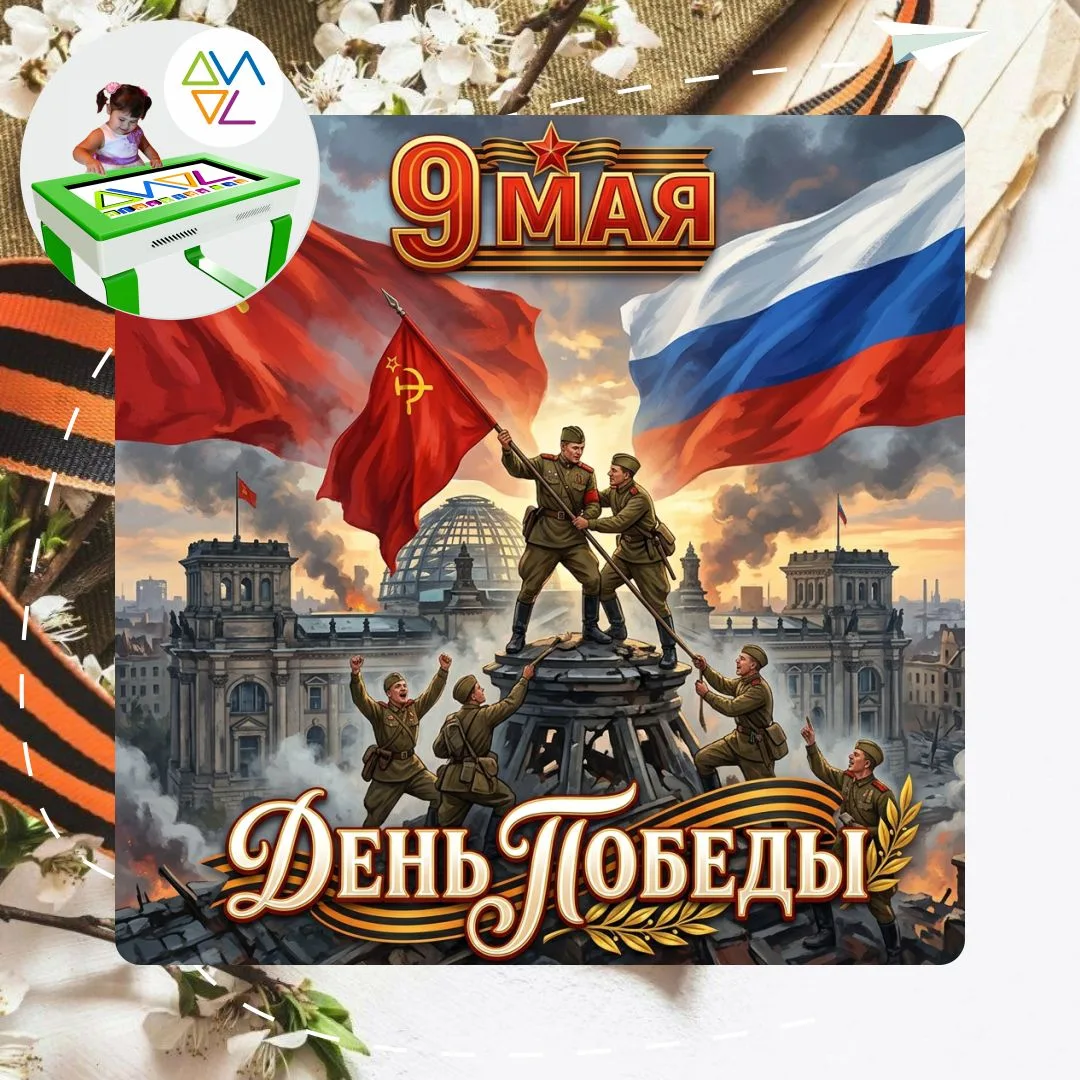 Поздравляем
с Днём Великой Победы!!!🎉🎉🎉

Этот день — символ невероятного мужества, 
железной воли