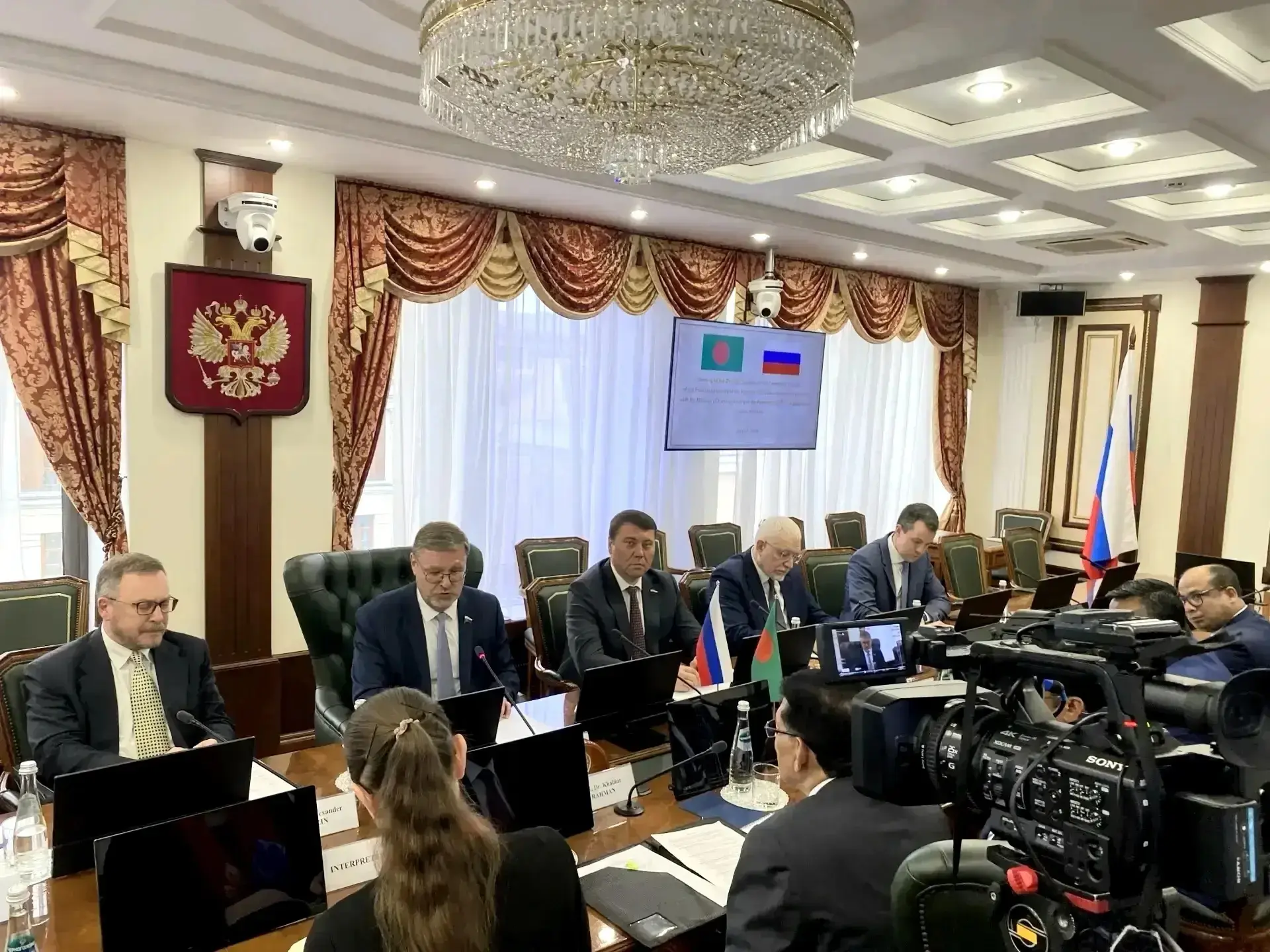 В Совете Федерации состоялась встреча вице-спикера верхней палаты российского парламента Константина