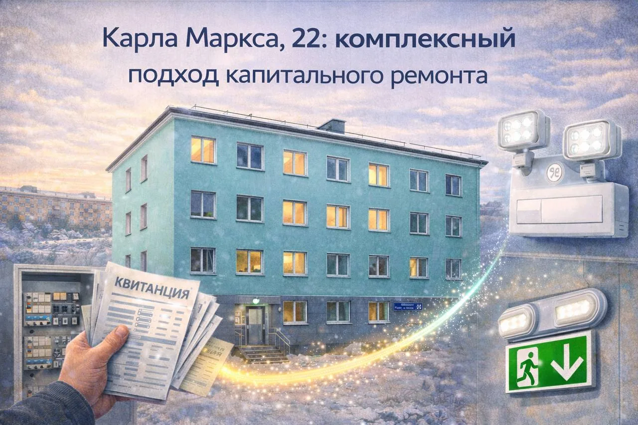 Четырехэтажный дом по проспекту Карла Маркса, 22 получил современную систему электроснабжения

Завер