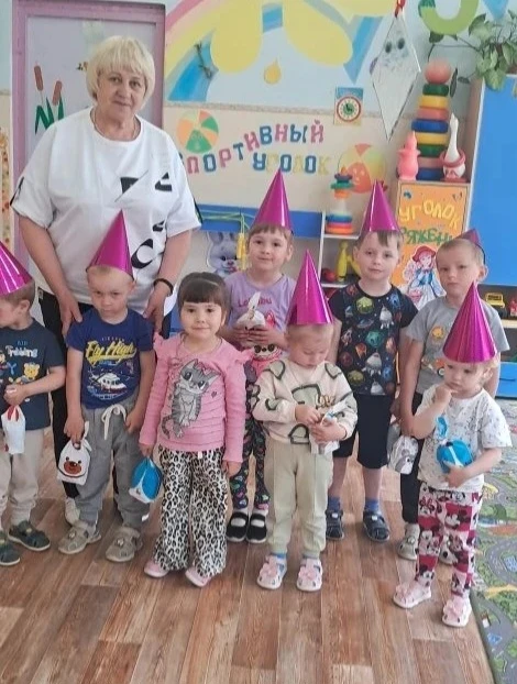✨🎈И снова в нашем детском саду радостный день.  Отпраздновали день рождение воспитанницы Таисии. Ре